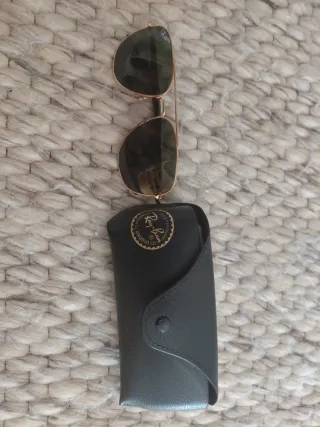 Gafas de sol Ray-Ban doradas