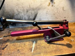 Flejadora manual para fleje