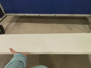 Estanterías blancas de madera Ikea