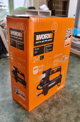 Inflador Portátil Worx WX092.9 20V
