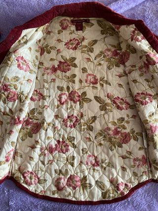 Chaqueta de pana niña