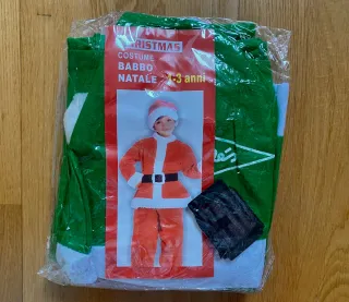 Disfraz Elfo Papá Noel 1-3 años