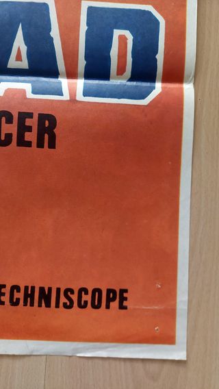 Cartel Original Le llamaban Trinidad (1970)