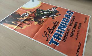 Cartel Original Le llamaban Trinidad (1970)