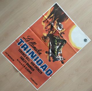 Cartel Original Le llamaban Trinidad (1970)