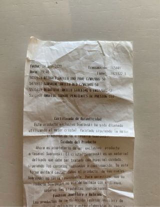 Pack 6 Anillos Swarovski