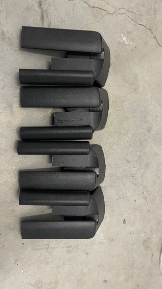 Cubierta Izquierda y derecha Riel Asiento