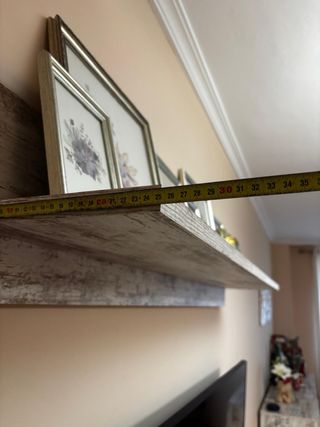 Mueble TV madera y metal