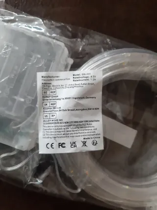 Cable LED con caja de control de modos. Es nuevo.