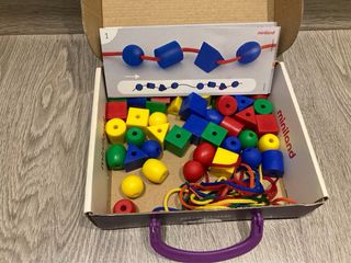 Miniland Activity Shapes Juego Ensartar