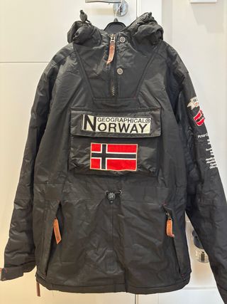 Chaqueta Geographical Norway Negra