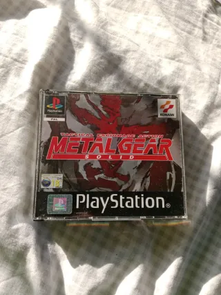 Metal Gear Solid PS1 (PlayStation 1) Pal España