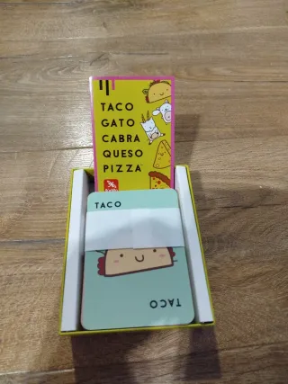Juego Taco Gato Cabra Queso Pizza