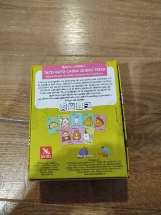 Juego Taco Gato Cabra Queso Pizza