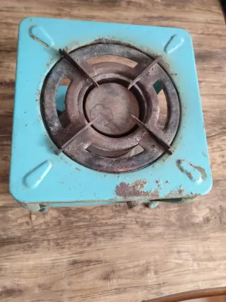 Hornillo antiguo de petroleo