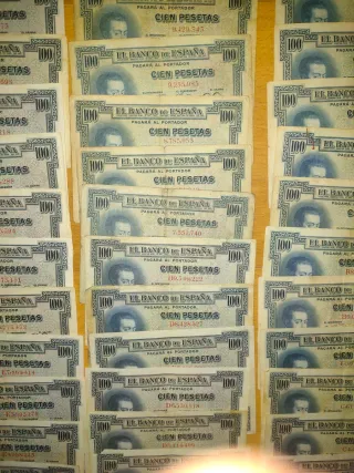 Series billete 100 Pesetas