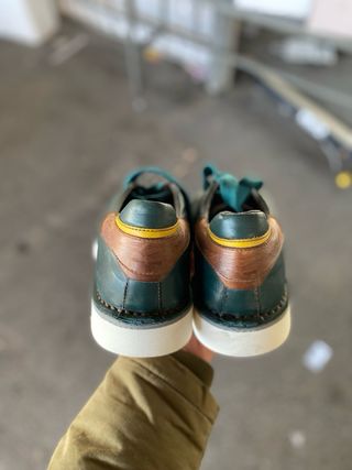 Scarpe stringate CafèNoir in pelle per uomo