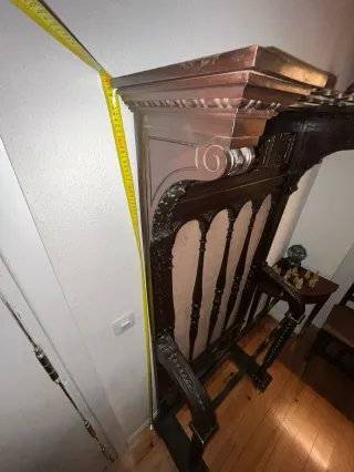 ANTIGUO RECIBIDOR PERCHERO 180x80x30