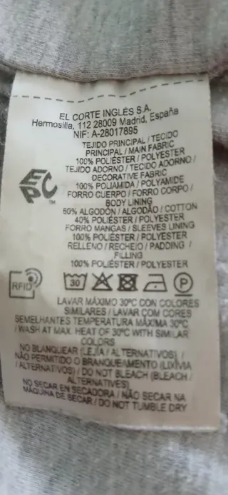 Cazadora Green Coast verde y blanca