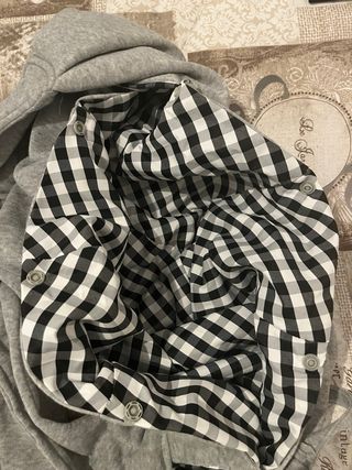 Sacca per cane piccola taglia grigia