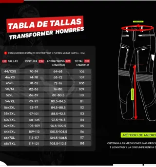Pantalones de moto Bela