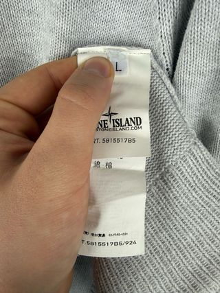 Maglione grigio Stone Island