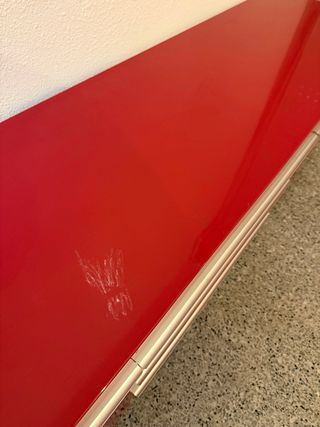 Mueble TV Ikea Besta Burs Rojo