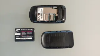 Samsung GT-E1150 Negro/Plateado