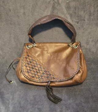 Borsa Jimmy Choo marron