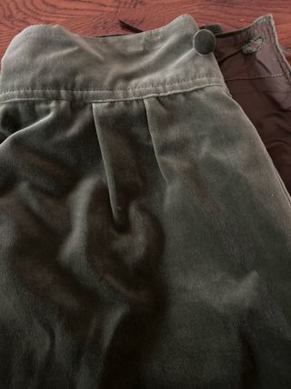 Traje Terciopelo Verde Botella de torrentí