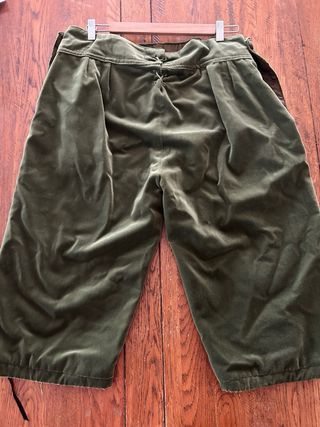 Traje Terciopelo Verde Botella de torrentí