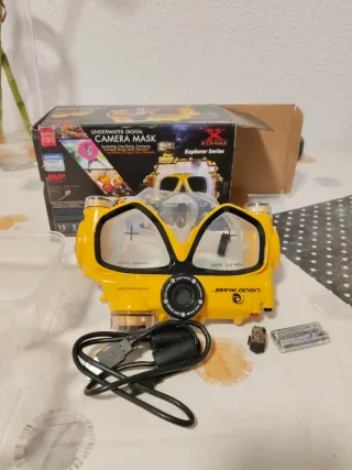 Máscara Cámara Digital Submarina Explorer Series