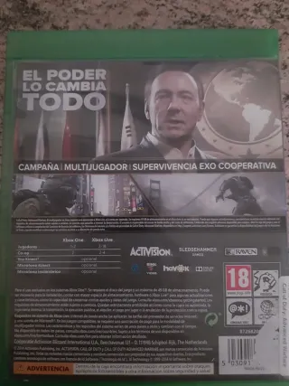 Grand Theft Auto V y Call of duty avanced warfare