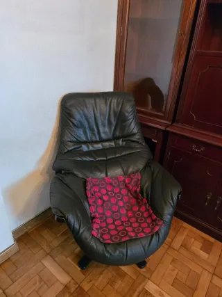 Lote Sillón y 2 Butacas Tela