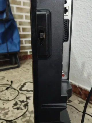 Televisión Smart TV Negra