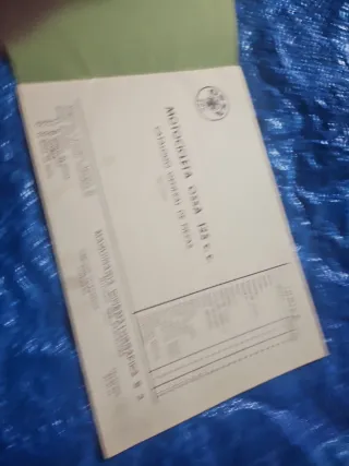 Catálogo OSSA 125 FUELLES de 1951Piezas