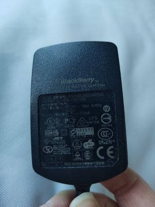 Cargador enchufe BLACKBERRY