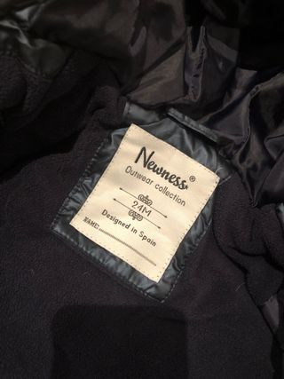 Chaqueta invierno bebé 18 meses