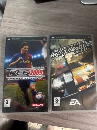 Giochi PSP: PES 2009 e Need for Speed