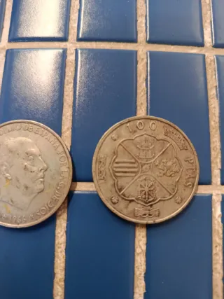 Moneda 100 Pesetas 1966 Franco