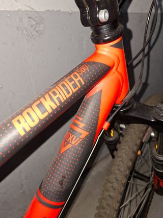 Bicicleta BTWIN Rockrider 500 24 Roja