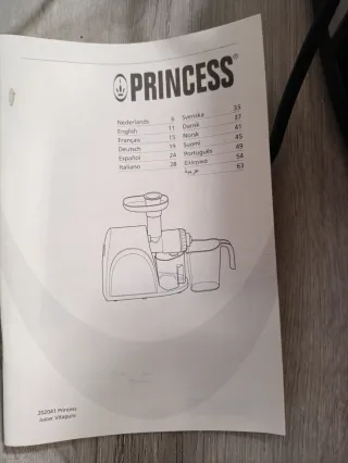 Licuadora Princess Negra y Verde