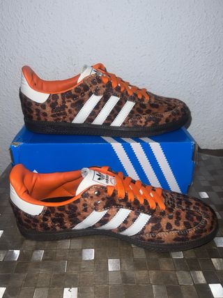 Zapatillas Adidas Animal Print Naranja Marrón