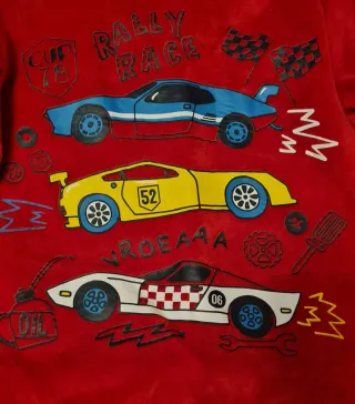 Pijama Rally Coches Niño