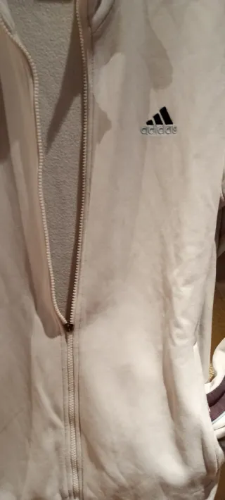 Chaqueta Adidas Azul y Blanca