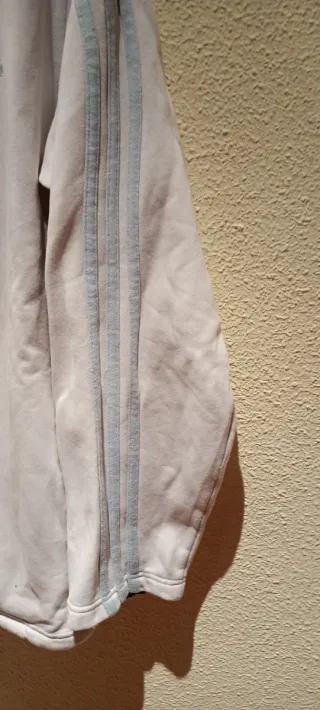 Chaqueta Adidas Azul y Blanca