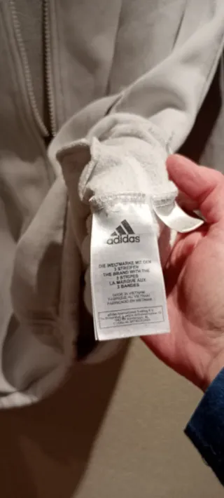 Chaqueta Adidas Azul y Blanca