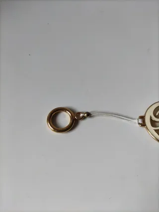 Pulsera Bimba y Lola dorada y blanca