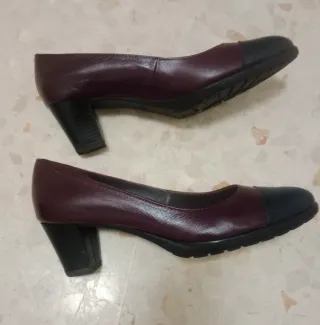 Zapatos Paco Navarro Piel Talla 39 Sin Estrenar