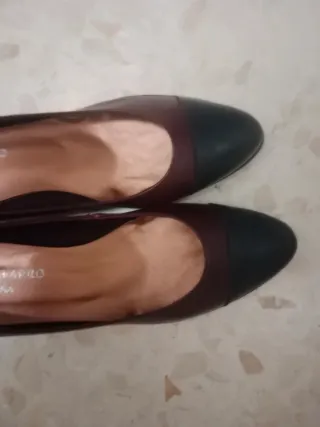 Zapatos Paco Navarro Piel Talla 39 Sin Estrenar